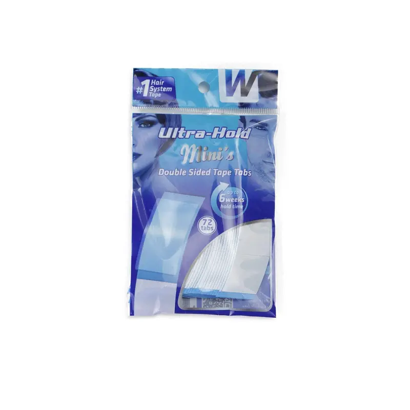 Ultra Hold Mini's – Ruban adhésif Walker Tape Mini (72 pastilles) pour perruques lace & toupees
