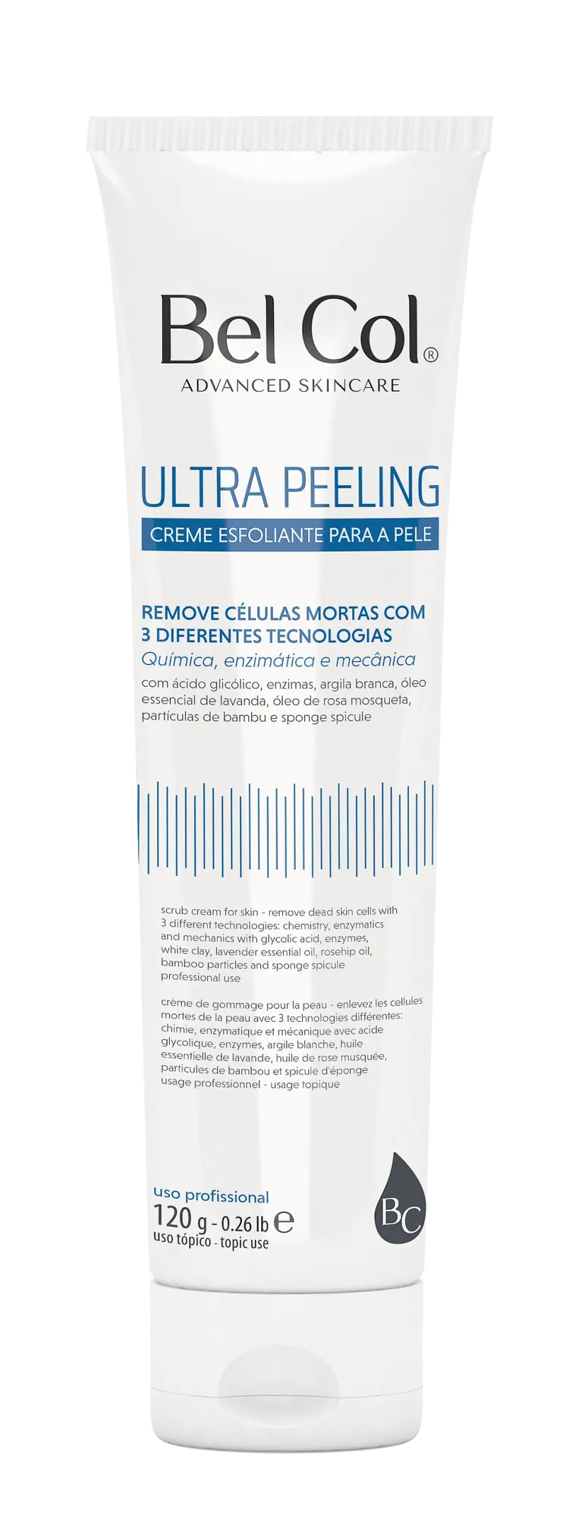 ULTRAPEELING – CRÈME EXFOLIANTE 3 EN 1 – 120 G