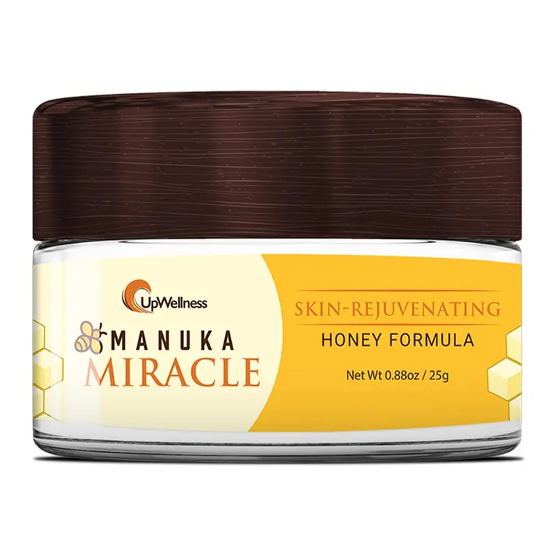 UpWellness Manuka Miracle – Lotion au Miel de Manuka 100% Naturel, Formulée par des Médecins