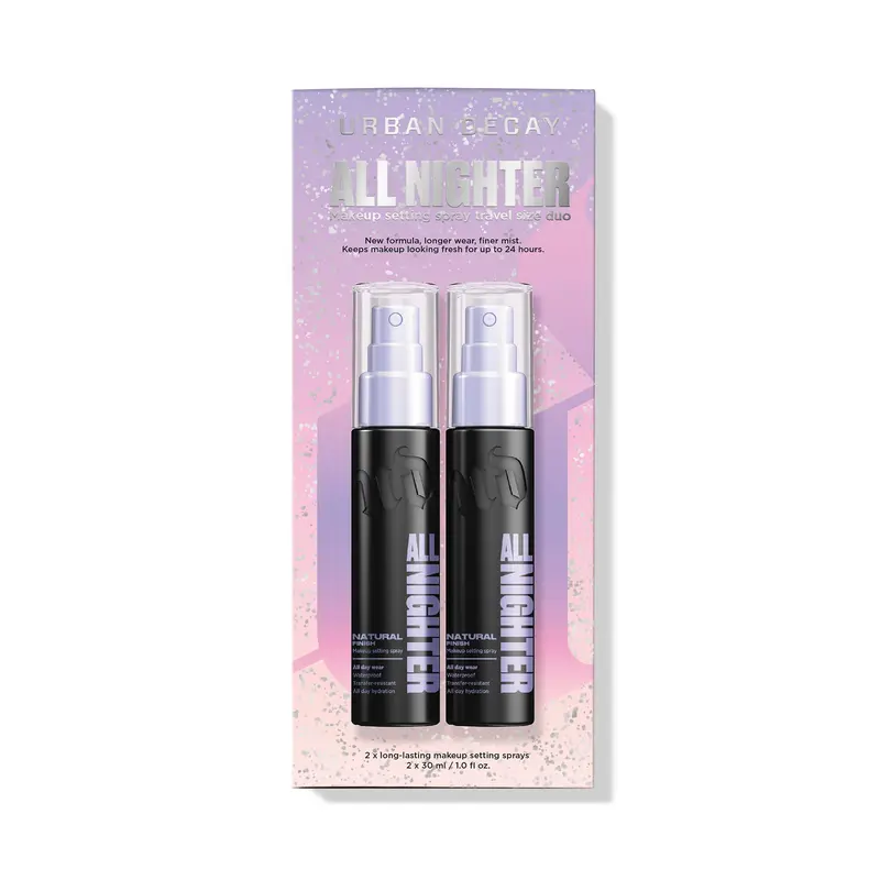 Urban Decay All Nighter – Coffret Mini Set Fixateur Waterproof 24H (Fini Naturel)