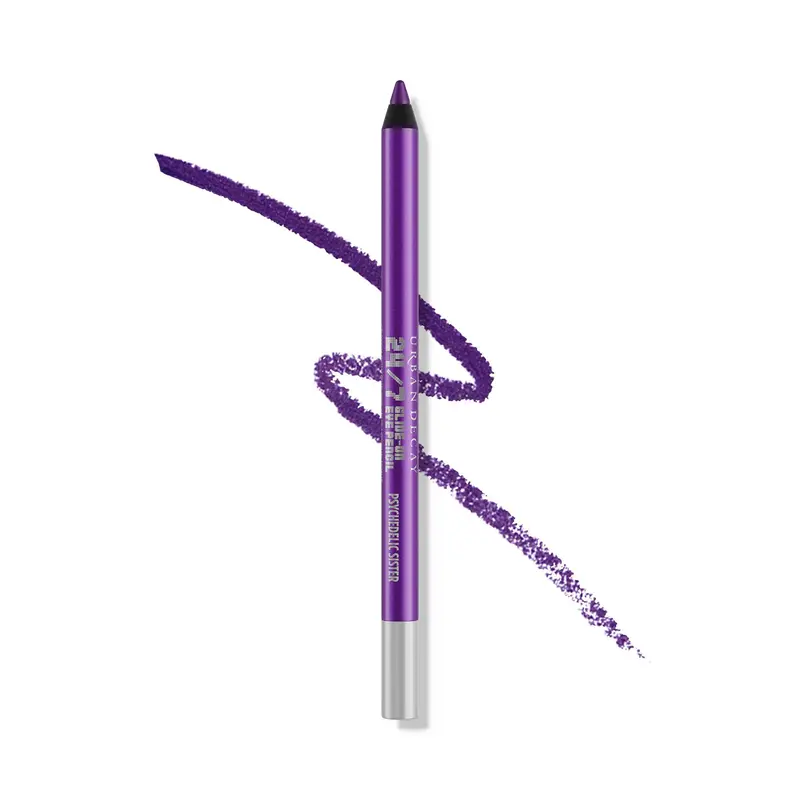 URBAN DECAY Crayon Contour des Yeux Waterproof 24/7 Glide-On – Sœur Psychedélique (Violet Brillant) – 0,04 oz