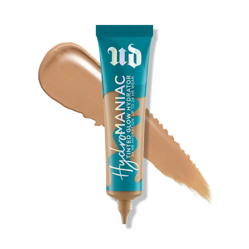 Urban Decay Hydromaniac Fond de Teint Hydratant et Lumineux (41 Clair-Moyen Neutre) – Teint Hydratant pour Peau Sèche, Couvrance Moyenne Modulable, Végan et Sans Cruauté – 30 ml