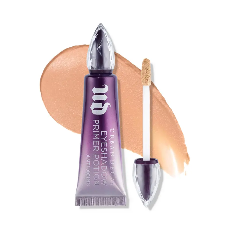 Urban Decay Primer Potion Anti-Âge – Base Nude pour Paupières, Résiste aux Creases, Couleur Intense, Vegan, 0,33 fl oz