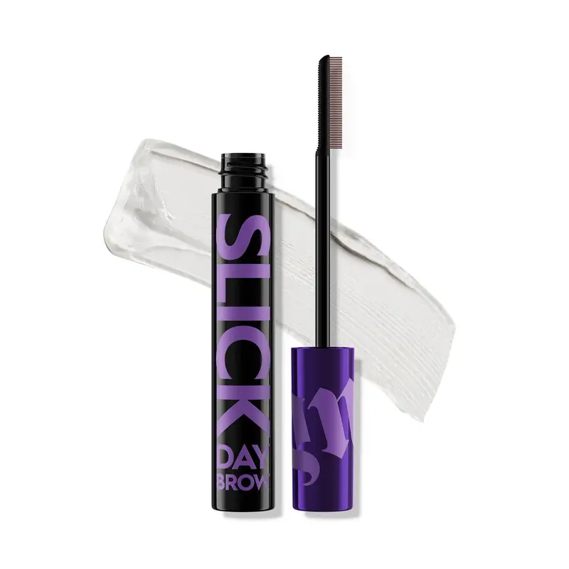 URBAN DECAY Slick Day Clear Brow Gel – Gel transparent à tenue forte, sourcils laminés, jusqu’à 24 h, formule végane