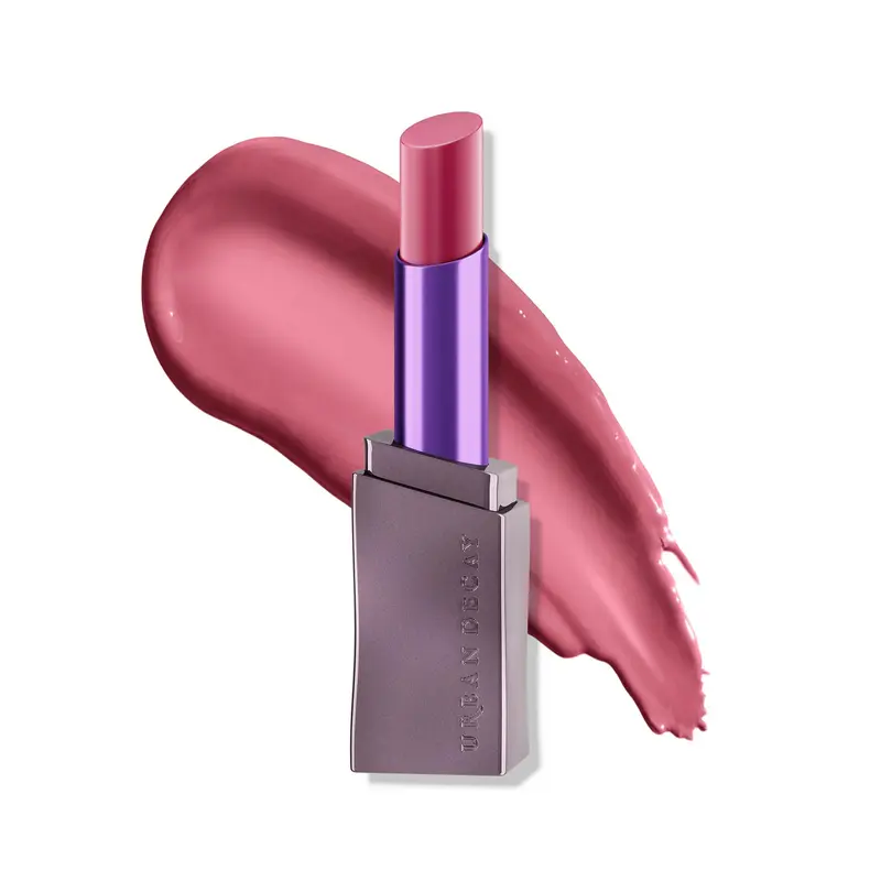 URBAN DECAY Vice Hydrating Lipstick – Rose Mauve Clair, Fini Brillant, Crème Hydratante avec Aloe Vera et Huile d’Avocat – Vegan & Cruelty-Free – 0,11 oz