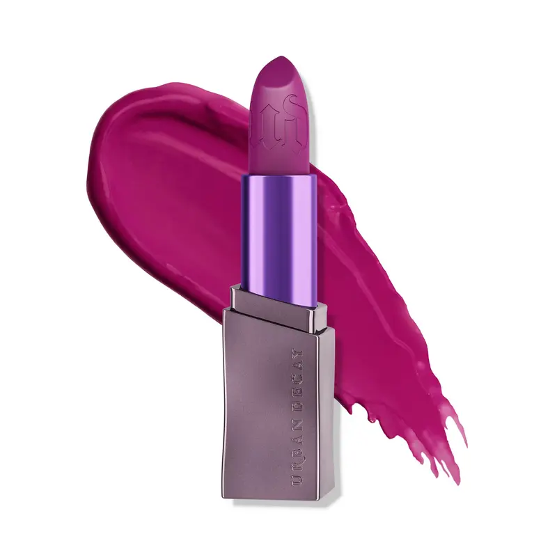 URBAN DECAY Vice Rouge Hydratant Acai – Teinte violette prune profonde, fini crème, végane et non testé sur les animaux – 3,4 g