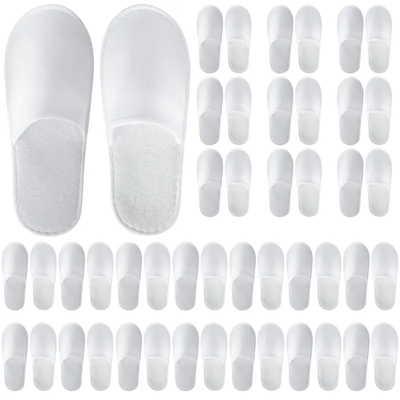 UrbanRoots – 28 Paires de Chaussons jetables pour invités | Hôtel & Spa