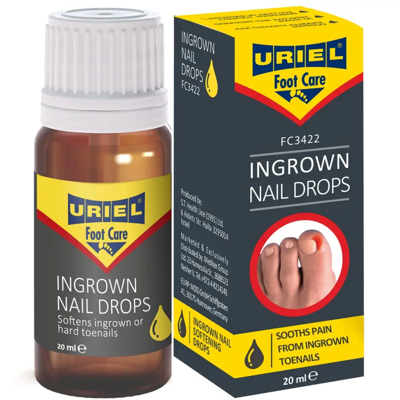 URIEL UPGRADED Traitement Ongle Incarné – Kit Correcteur et Soin Ongle 20 ml