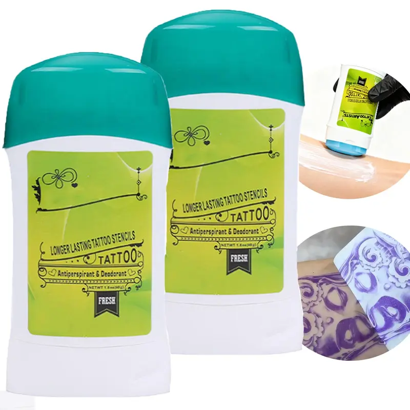 Urknall Gel Transfert Tatouage – Pack Double, Formule Douce et Transfert Rapide