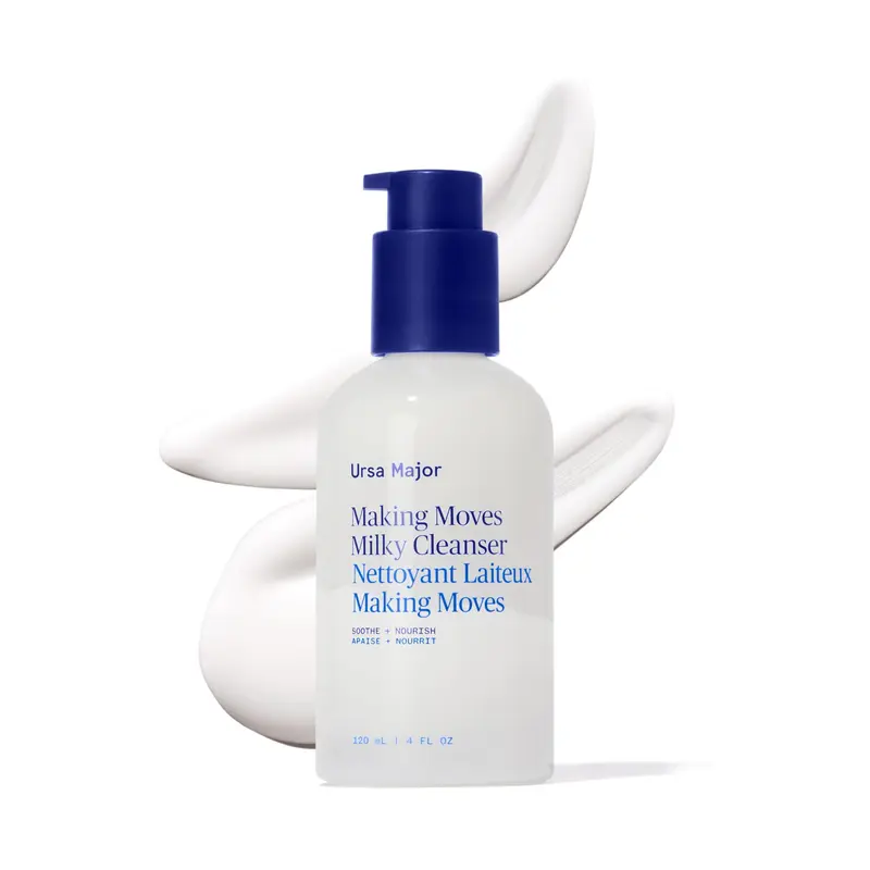 Ursa Major Making Moves Milky Cleanser – Nettoyant visage hydratant végan & cruelty-free