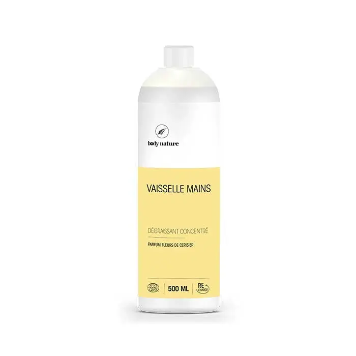 VAISSELLE MAINS FLEURS DE CERISIER