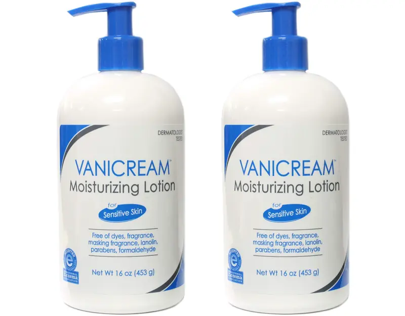 Vanicream Lotion Hydratante avec Pompe — Pack de 2 bouteilles 237 ml