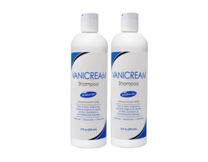 Vanicream Shampooing Peau Sensible – 355 ml (Pack de 2)