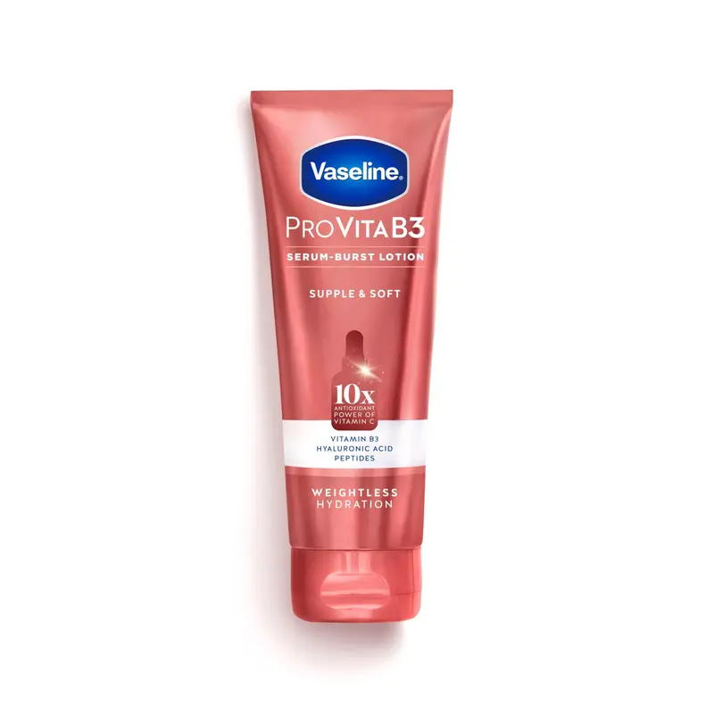 Vaseline Pro VitaB3 Serum Burst Lotion – Hydratation légère et 10x d’antioxydants