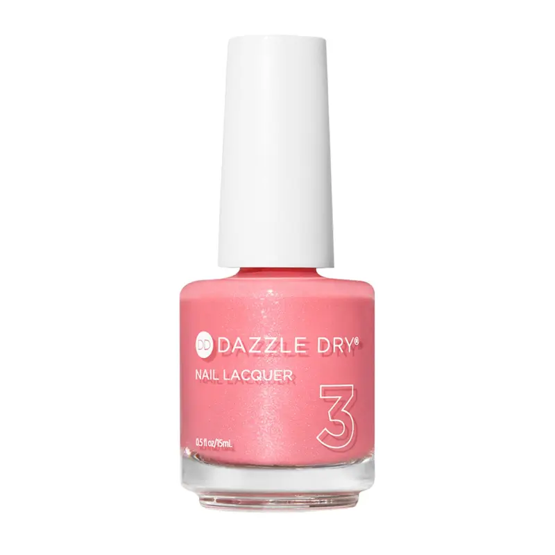 Vernis Dazzle Dry Étape 3 – Fleur de cerisier, rose apaisant avec irisations subtiles (15 ml)
