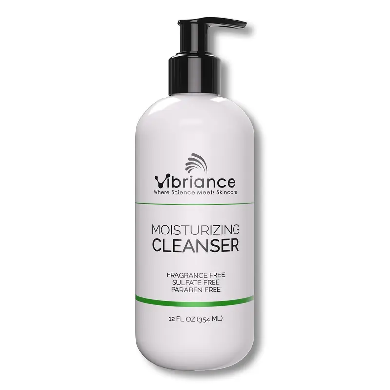 Vibriance Nettoyant Visage Hydratant Huile-en-Mousse – Niacinamide & Karité – Peau Mature