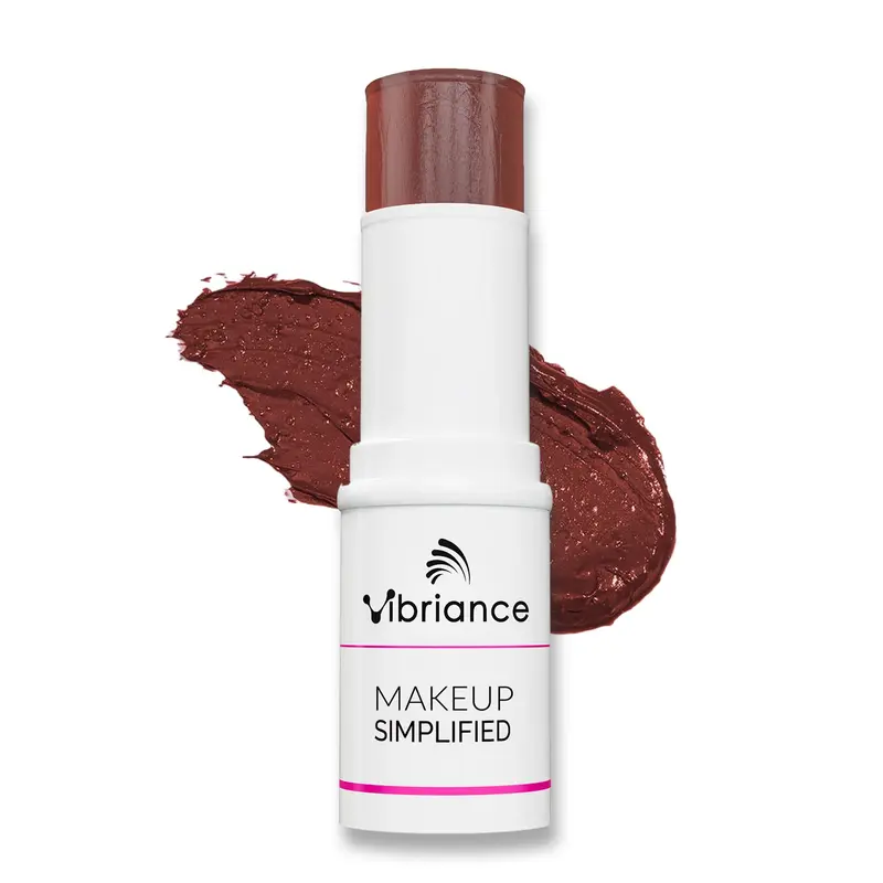 Vibriance Stick Crème Rouge – Blush, Lèvres et Contour Tout-en-Un pour Peau Mature – Éclat Radiance