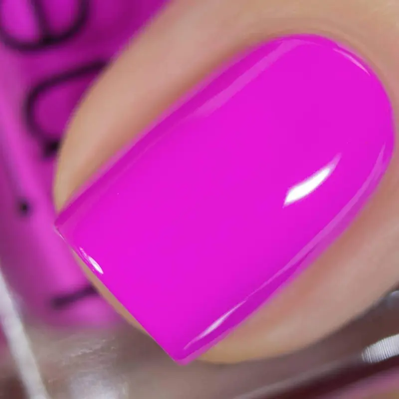 Vishine Vernis Gel Ongles 15 ml – Magenta Violet, Nécessite Lampe UV/LED – Manucure DIY