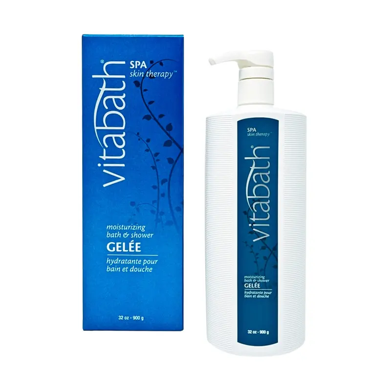 Vitabath Spa Skin Therapy Gel Douche Hydratant – Hydratation Prolongée et Fraîcheur Océane, Non testé sur les animaux, 32 onces