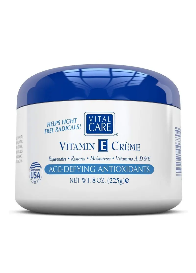 Vital Care Crème Vitamine E – Anti-âge et Antioxydants, 236 ml (lot de 2)