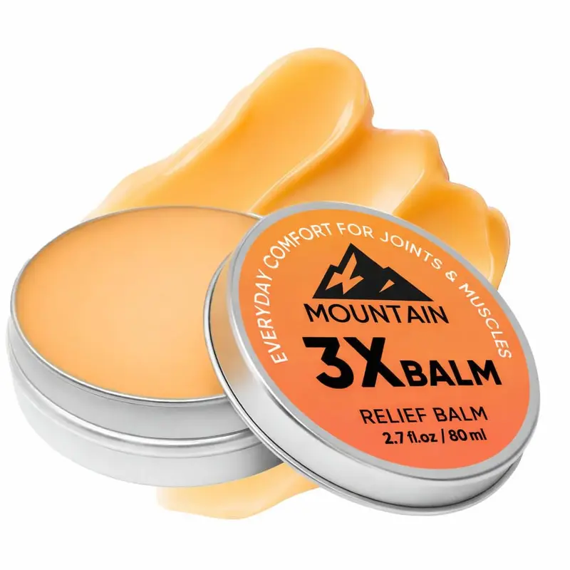 VOSETOKELA Mountain 3X Balm – Baume apaisant pour le corps, 2,7 oz, Arnica et Camphre