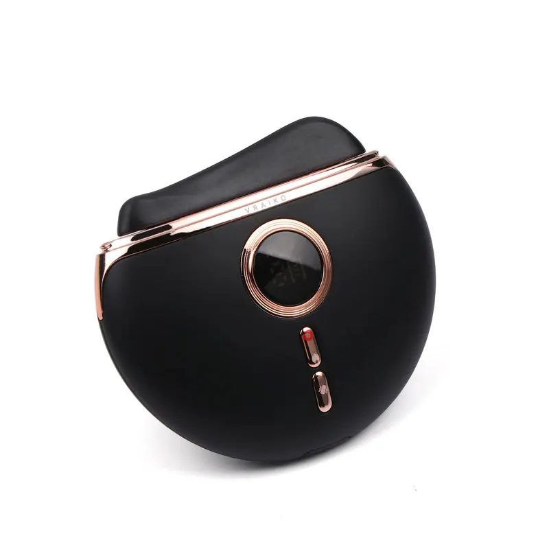 VRAIKO Eclipse Gua Sha — Appareil massage visage chauffant (3 niveaux) et vibration