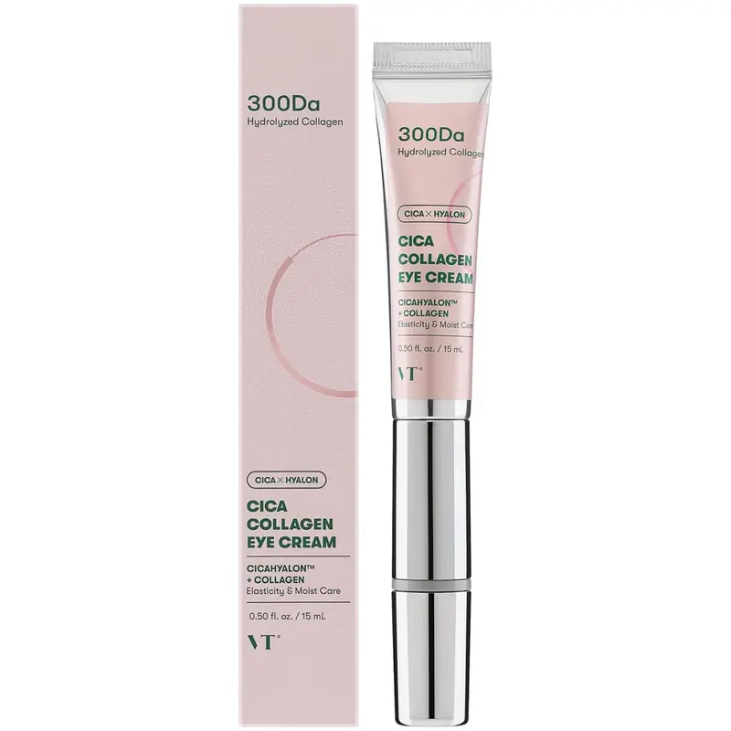VT Cosmetics Cica Collagen Eye Cream – Contour des Yeux Collagène 300 Da 15 ml