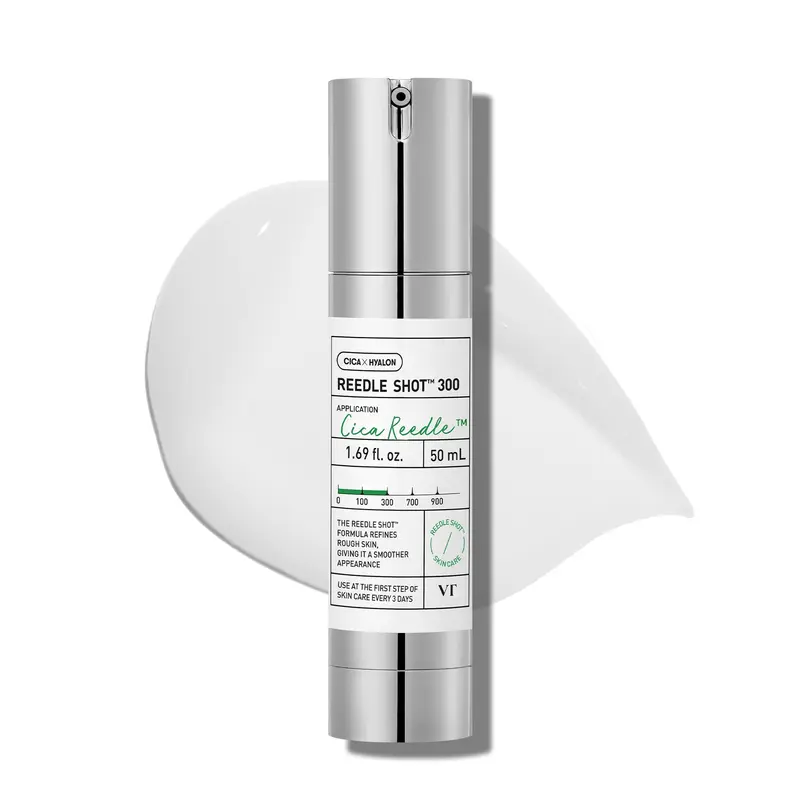VT COSMETICS CICA Reedle Shot 300 – Sérum microneedling nocturne avec Exosome, Centella asiatica et Acide Hyaluronique