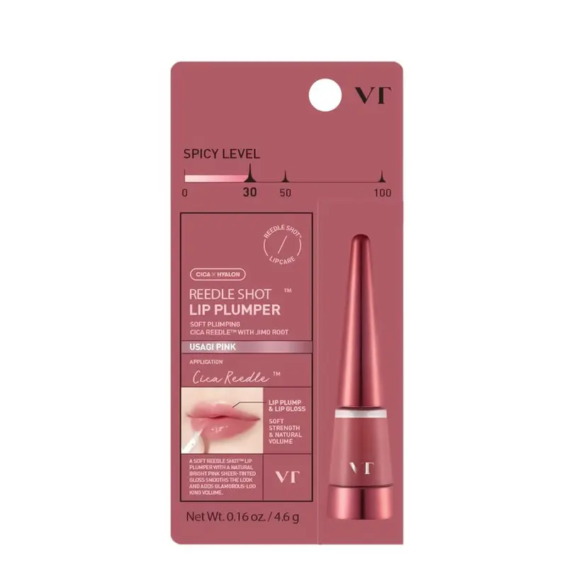 VT Cosmetics Reedle Shot Lip Plumper Usagi Pink – Gloss Repulpant Rose 4,3 g