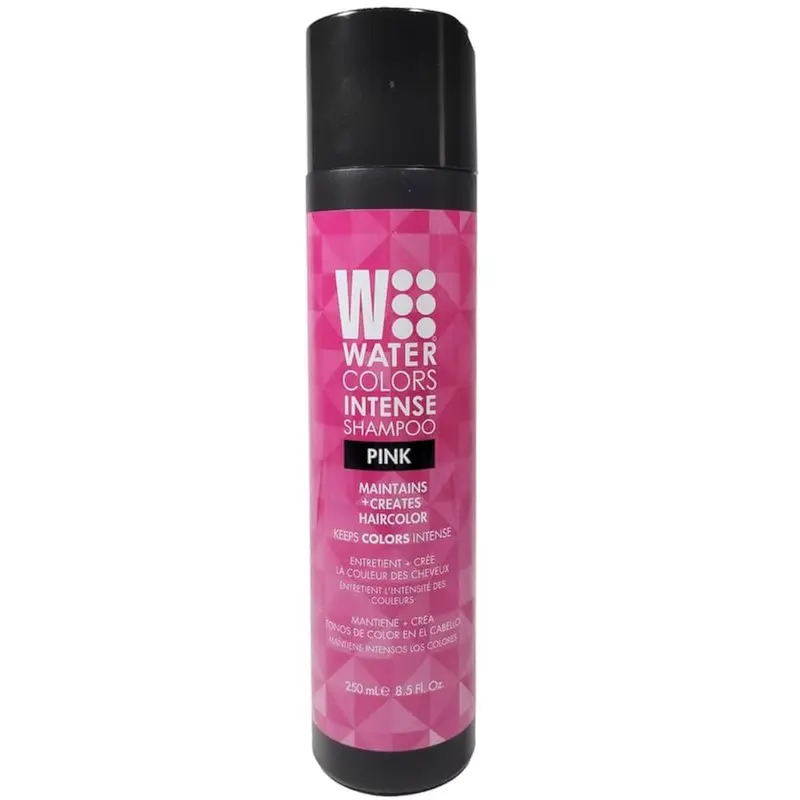 Watercolors Shampooing Dépôt de Couleur Intense – Rose, Coloration Semi-Permanente 8,5 oz