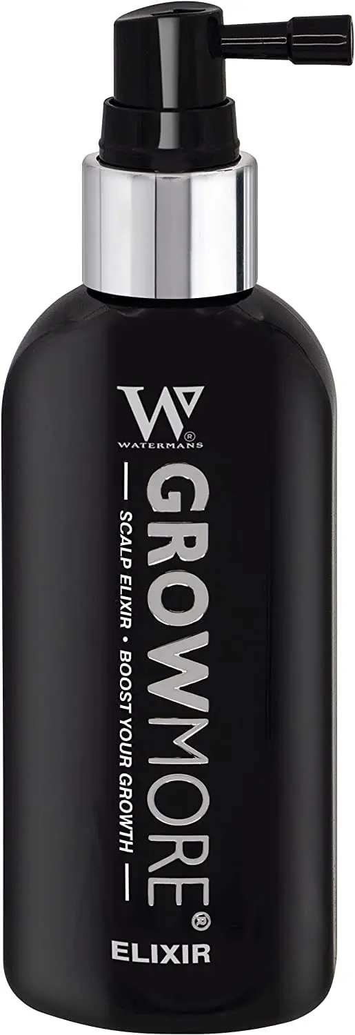 Watermans Grow More – Sérum Croissance des Cheveux | Biotine, Romarin et Bloqueurs de DHT | Léger & Vegan – 100 ml