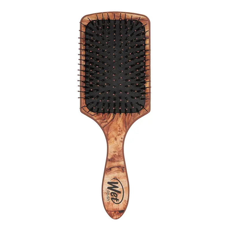 Wet Brush Paddle – Brosse Démêlante en Bois Ultra Douce IntelliFlex AquaVent