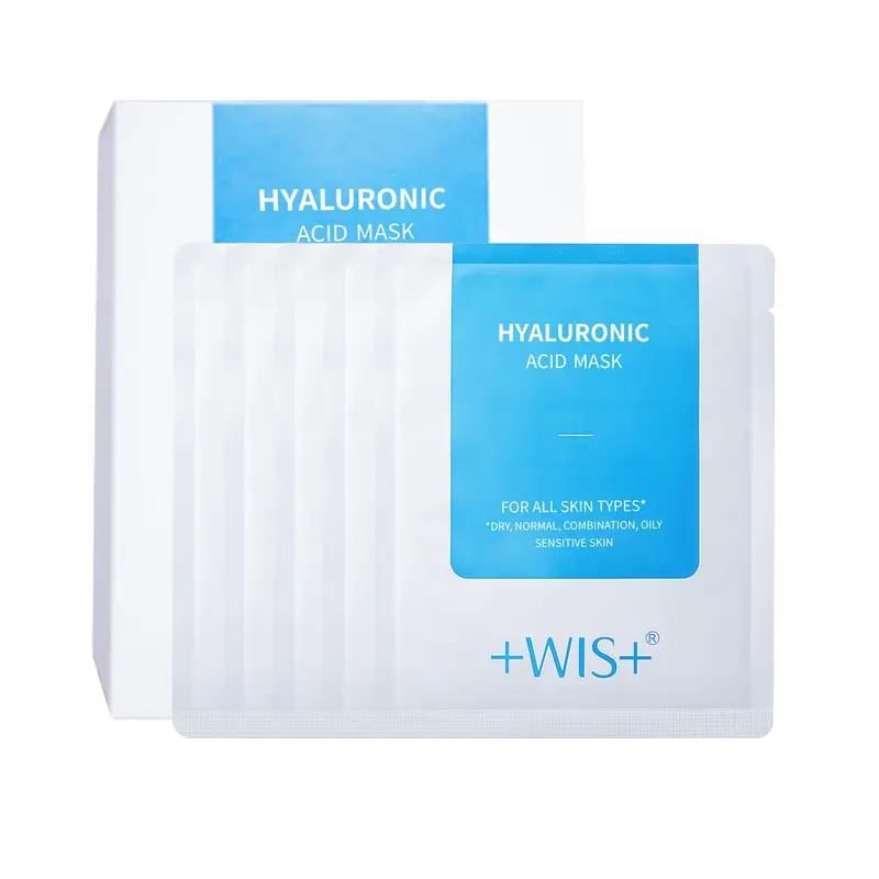 +WIS+ Masque Visage Hyaluronique – Hydratation, Anti-âge et Douceur pour Peaux Sensibles