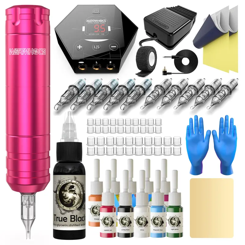 Wormhole Tattoo Kit — Ensemble complet pour débutants