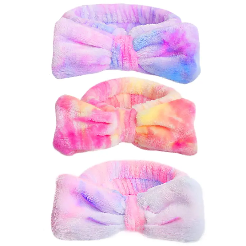 WSYUB Spa Bandeau Visage – Bandeau de Soin Microfibre Doux et Réutilisable