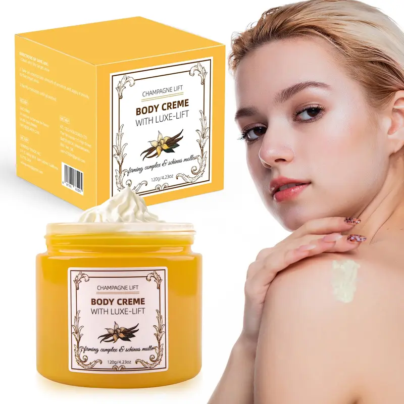 Xaninp Champagne Crème Corps – Hydratation profonde et Raffermissement