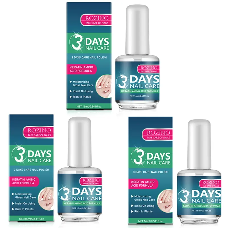 Xiaoks – Ensemble de 3 flacons Soin Ongles