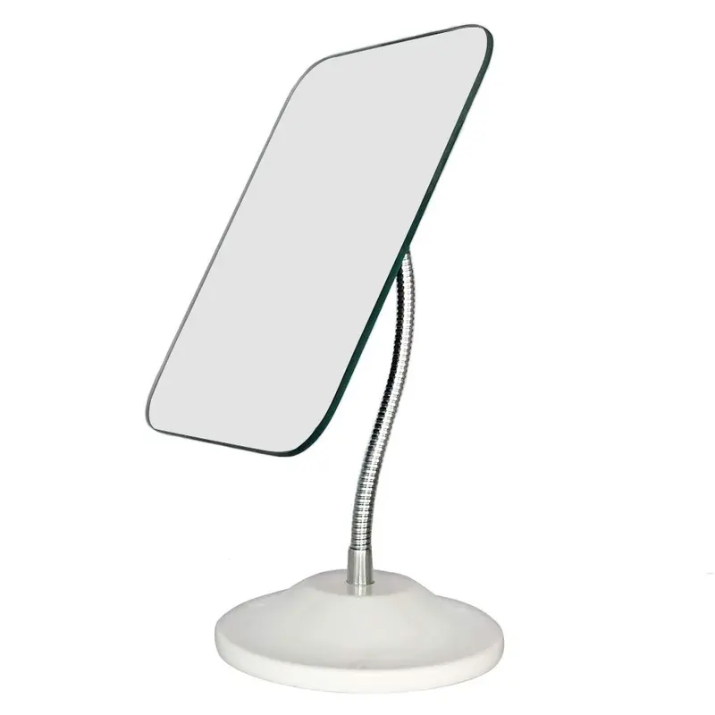 YEAKE Miroir Maquillage Col de Cygne Flexible 360° – Portable et Pliable