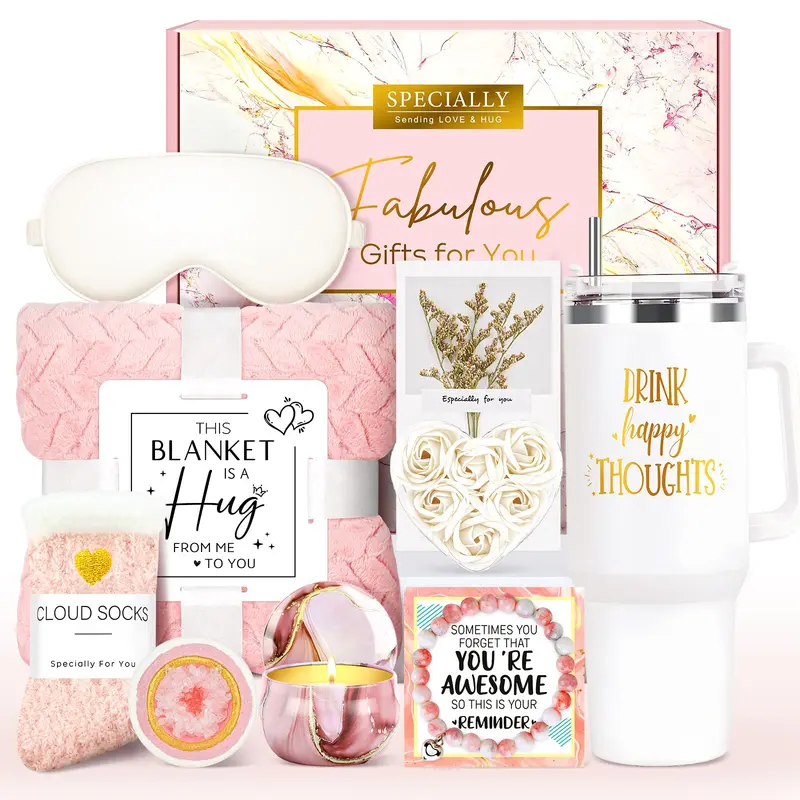 YENCHORN Coffrets Cadeaux pour Femme – Luxe Bien-Être et Spa à Domicile