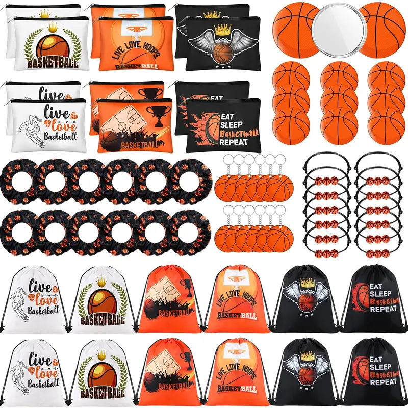 Yeyeplum — Ensemble basket-ball 75 pièces pour équipe | Sacs, miroirs et accessoires