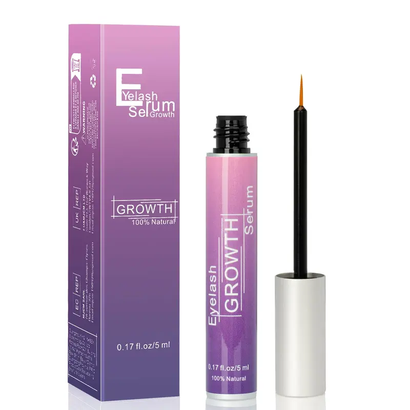 Ykimoe – Sérum Premium Croissance Cils et Sourcils, 5 ml, 18 Extraits Végétaux