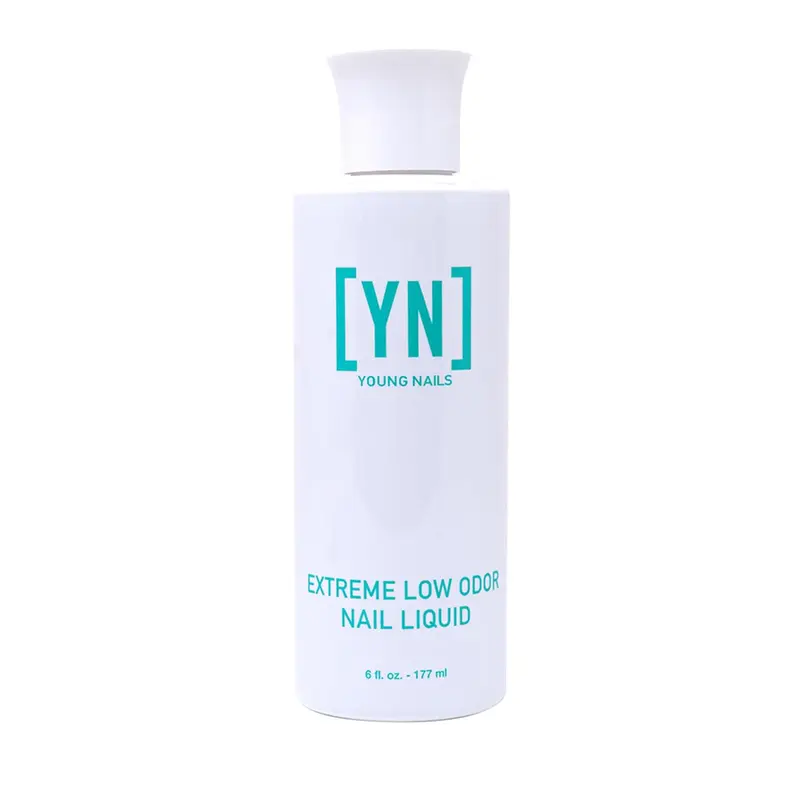 Young Nails Monomère Liquide Acrylique Odeur Ultra Faible – Sans MMA, Non Jaunissant, 6 Fl Oz