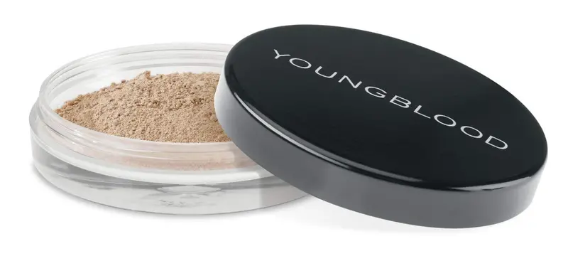 YOUNGBLOOD Fond Minéral Libre Honey — Couverture modulable et fini lumineux (0,35 oz)