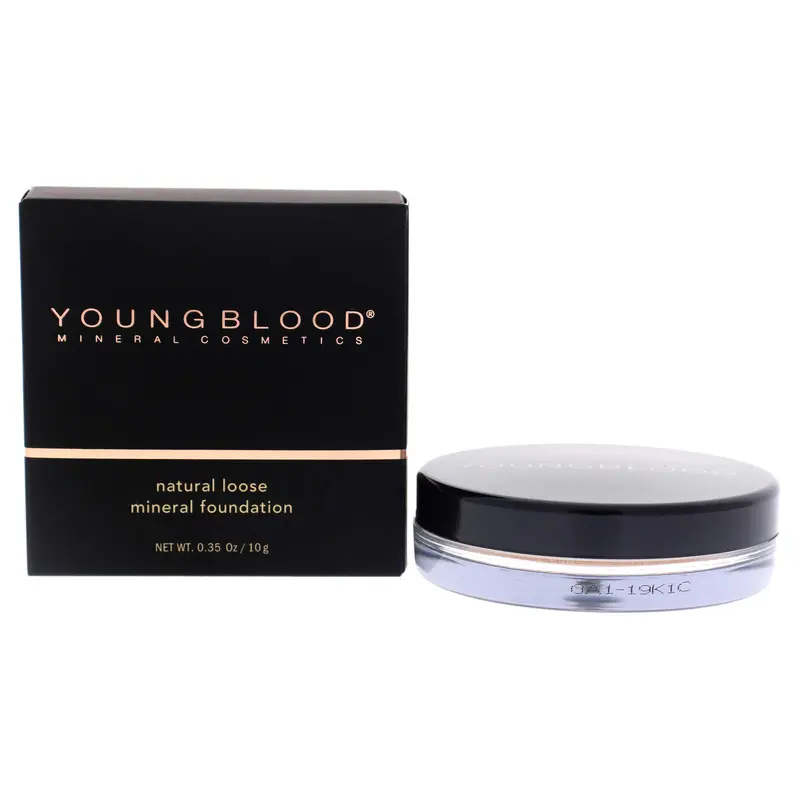 Youngblood Poudre Minérale Libre – Fond de Teint Neutre, Fini Naturel et Lumineux | Végane & Cruelty-Free