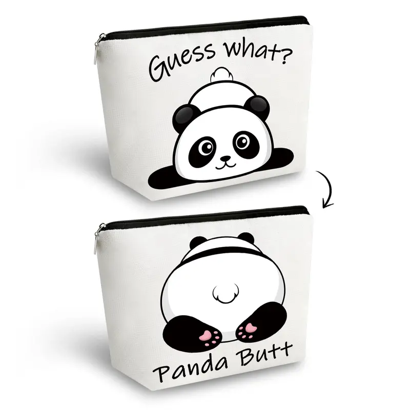 Yoxiumi Panda — Trousse à Maquillage Panda, Cadeau Pour Femmes