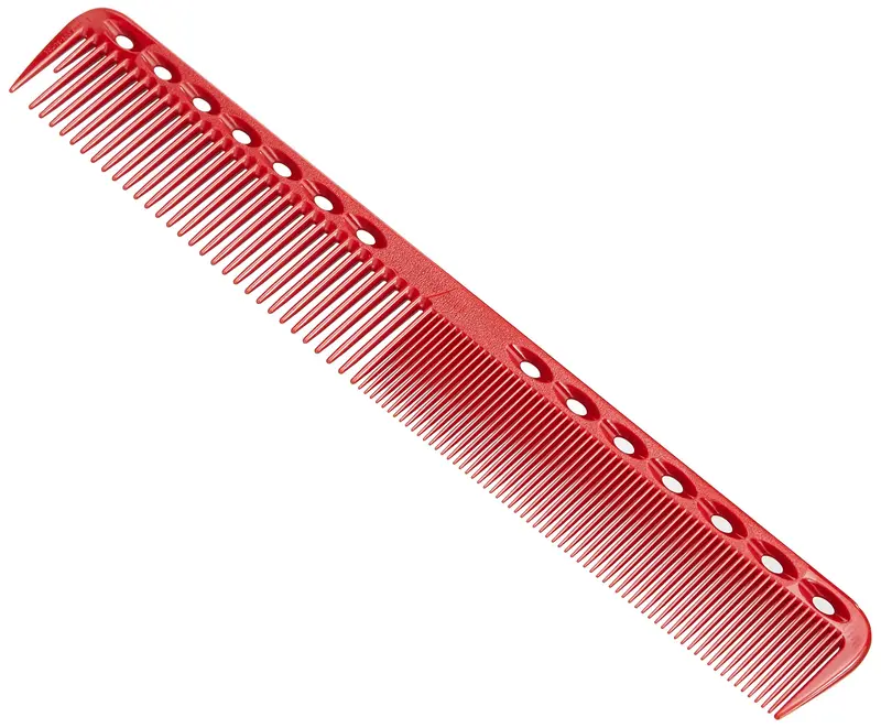 YS Park 339 – Peigne Fin de Coupe Rouge | Précision et Durabilité