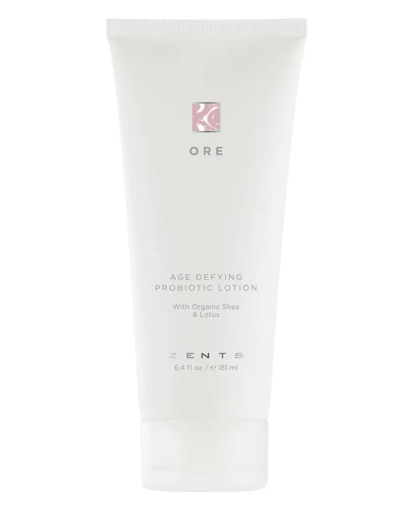 Zents Ore – Lotion Probiotiques Anti-Âge pour Corps et Mains | Acide Hyaluronique & Beurre de Karité Bio | 190 ml