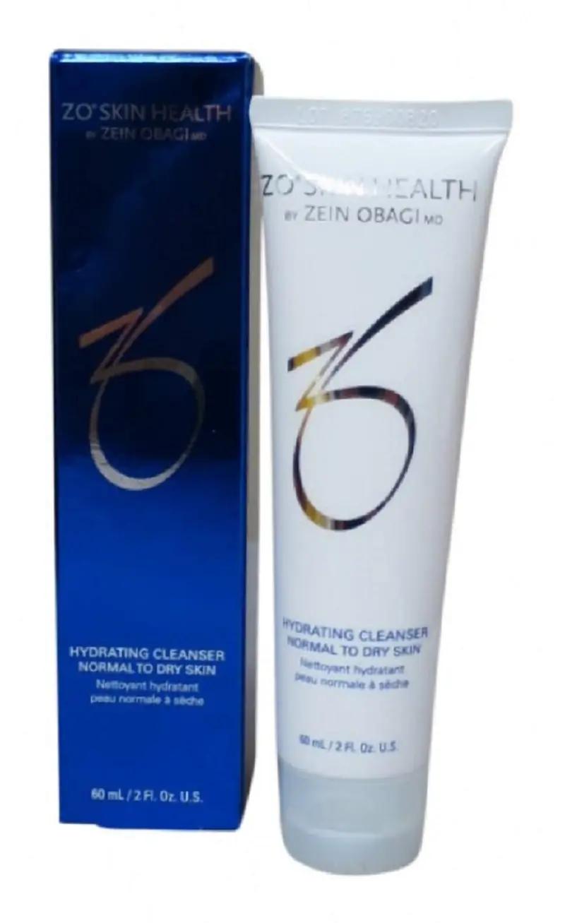 ZO Skin Health – Nettoyant hydratant pour peau normale à sèche, format voyage 60 ml