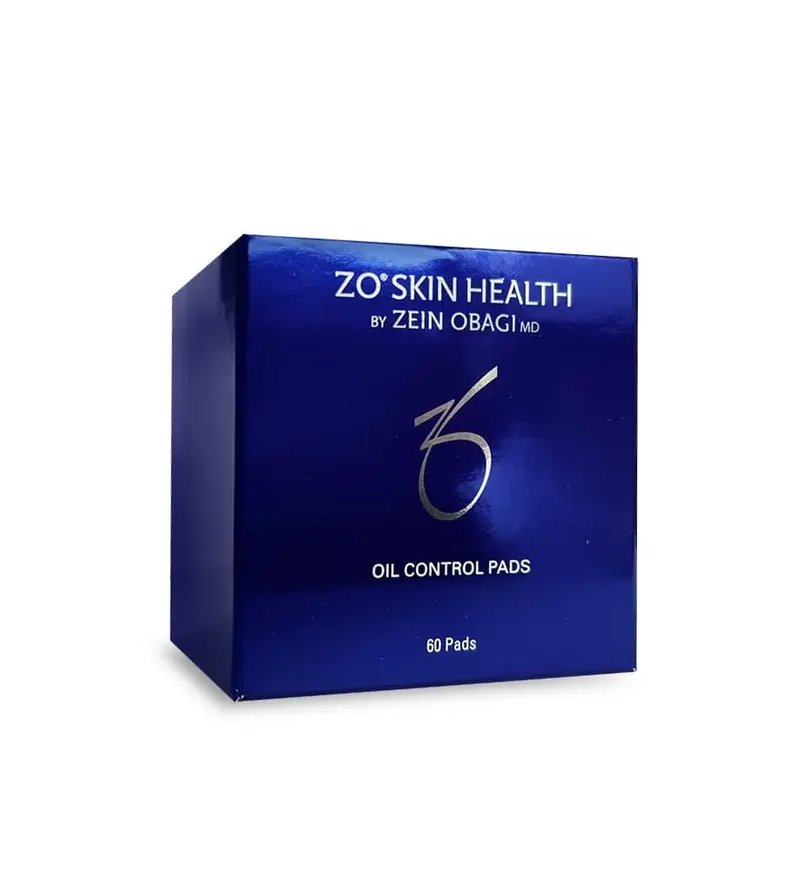 ZO Skin Health Oil Control Pads – traitement acné 2% Acide Salicylique, 60 tampons
