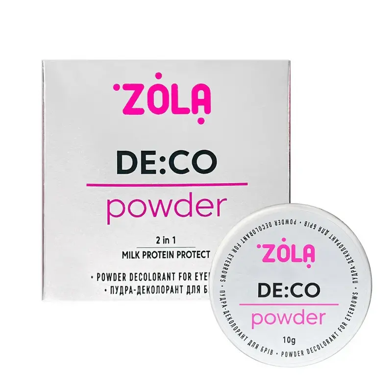 ZOLA – DECO Blond Powder Poudre Décolorante Sourcils